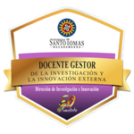 Docente gestor de la investigación y la innovación externa.