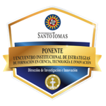 Ponente I Encuentro Institucional de Estrategias de Formación en Ciencia, Tecnología e Innovación