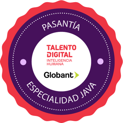 Pasantía Globant Especialidad Java