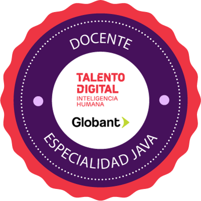 Docencia Globant Especialidad Java
