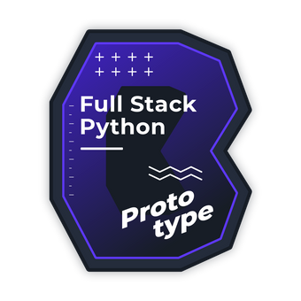 Prototype - Full Stack Python