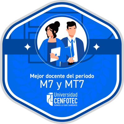 Profesor destacado microciclo M7 y MT7