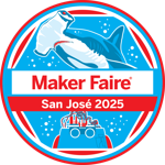 Asistente al Maker Faire San José 2025