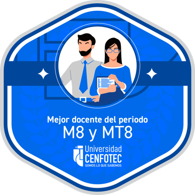 Profesor destacado microciclo M8 y MT8