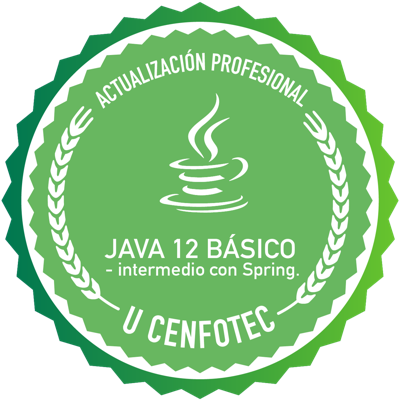 Java 12 básico - intermedio con Spring