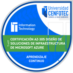 Certificación AZ-305 Diseño de soluciones de infraestructura de Microsoft Azure