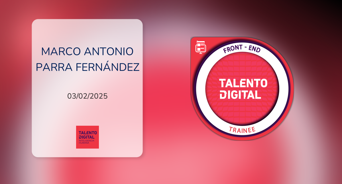 Bootcamp Desarrollo Aplicaciones Front-End Trainee