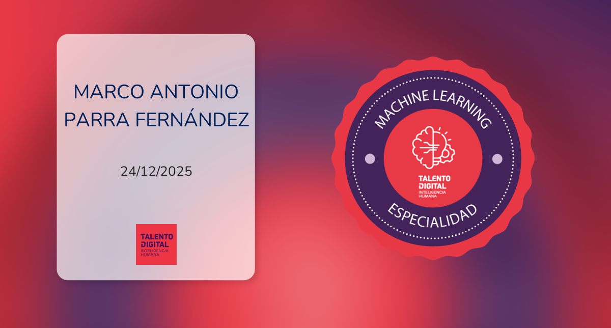 Machine Learning – Especialidad